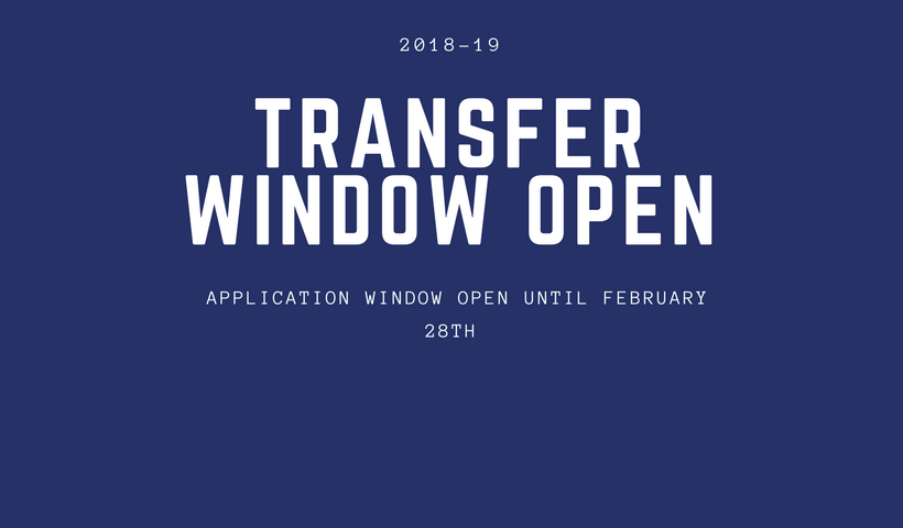 Transfer Window Open